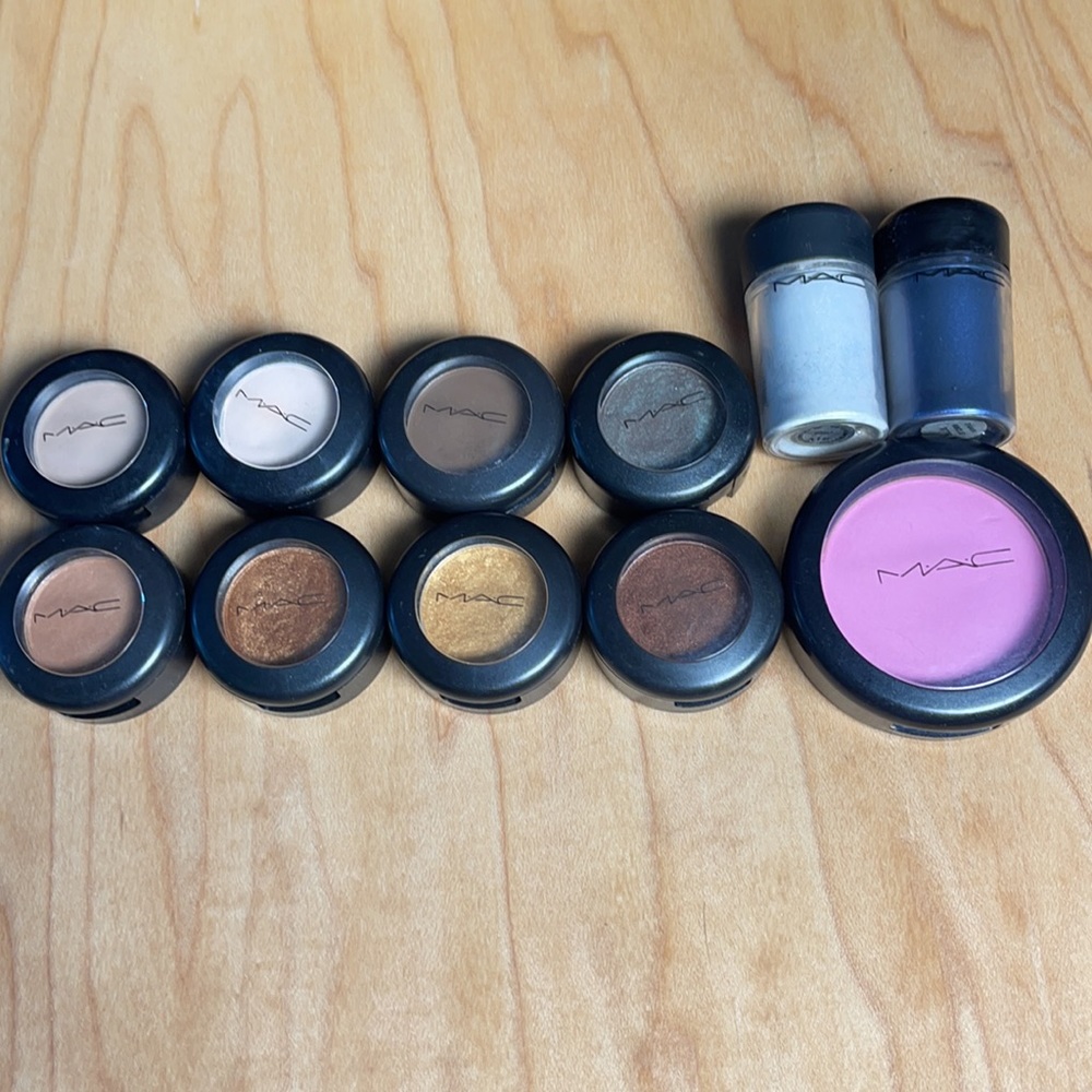 MAC Eyeshadows Loose Pigments & Blush Lot! $230+ VALUE